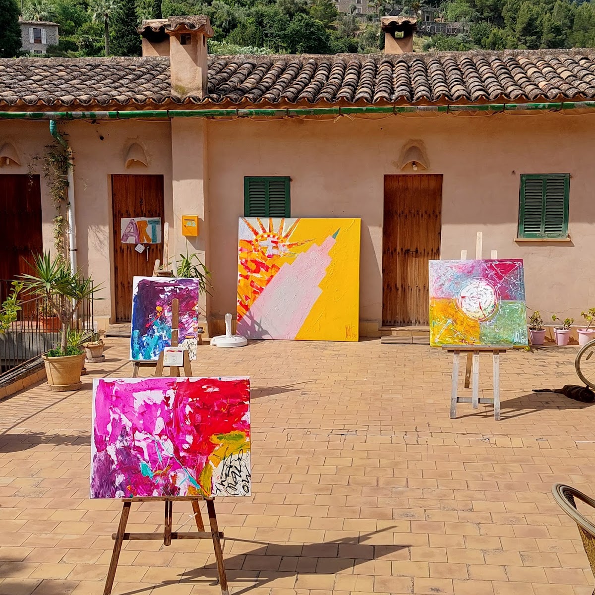 Montse Palomo ART Gallery Home Studio Deià
