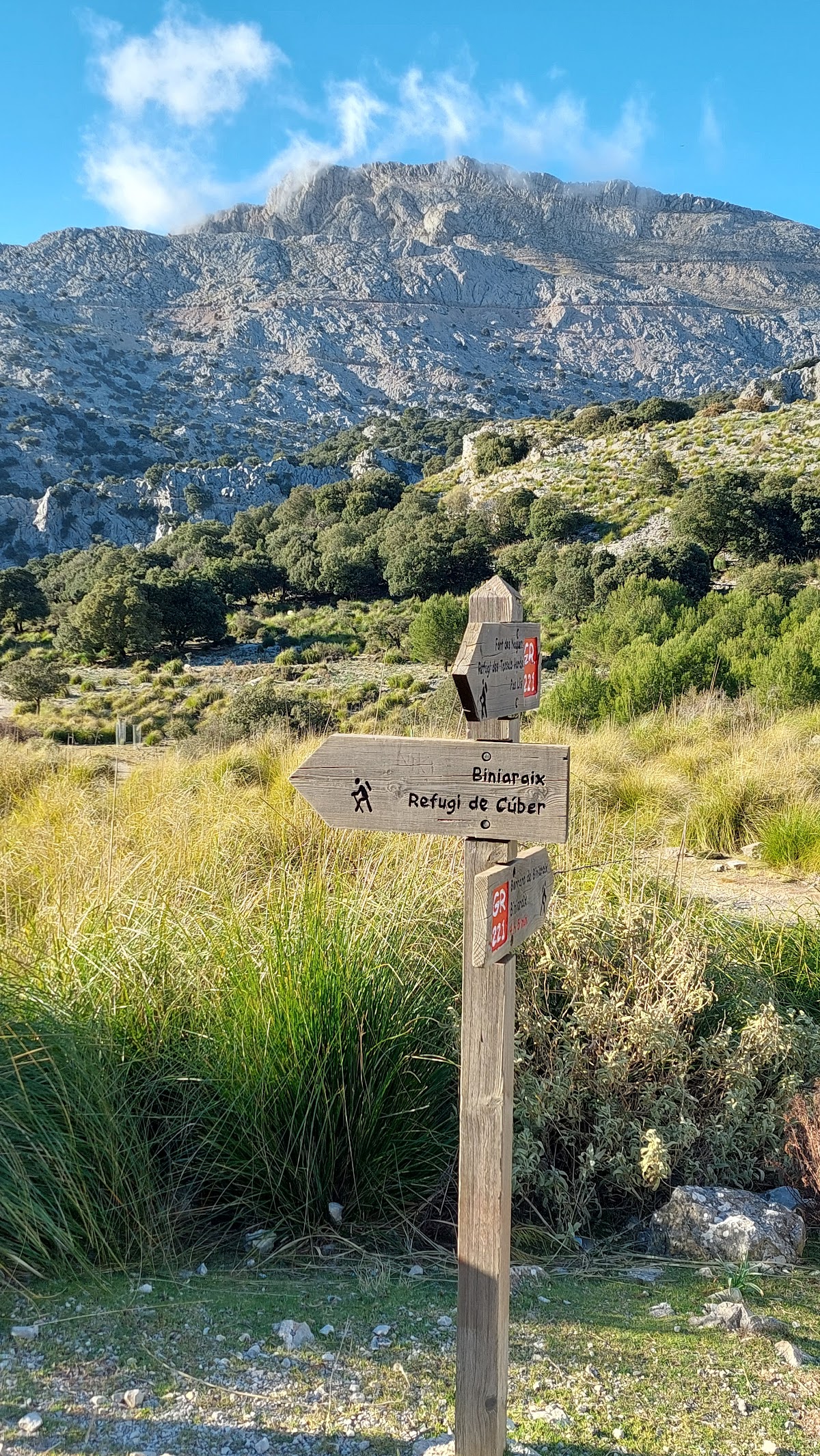Aparcament de l'embassament de Cúber