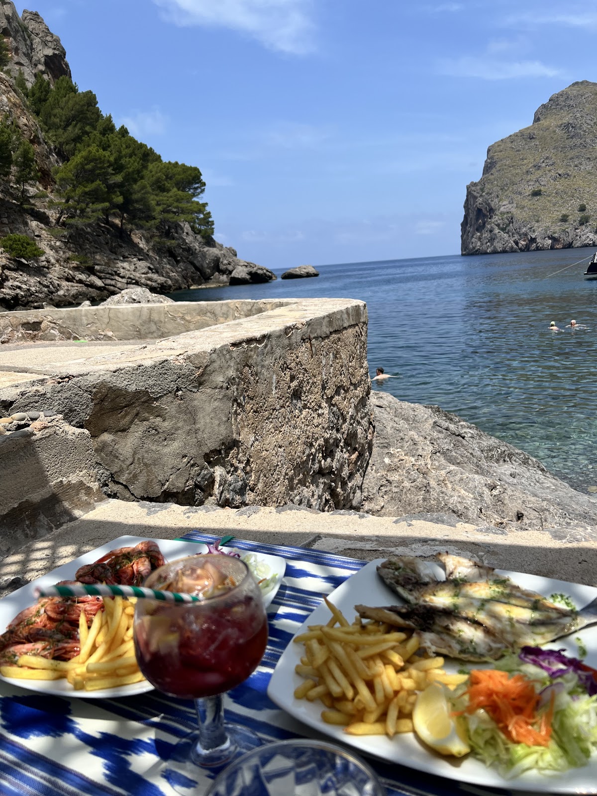 Bar platja Sa Calobra