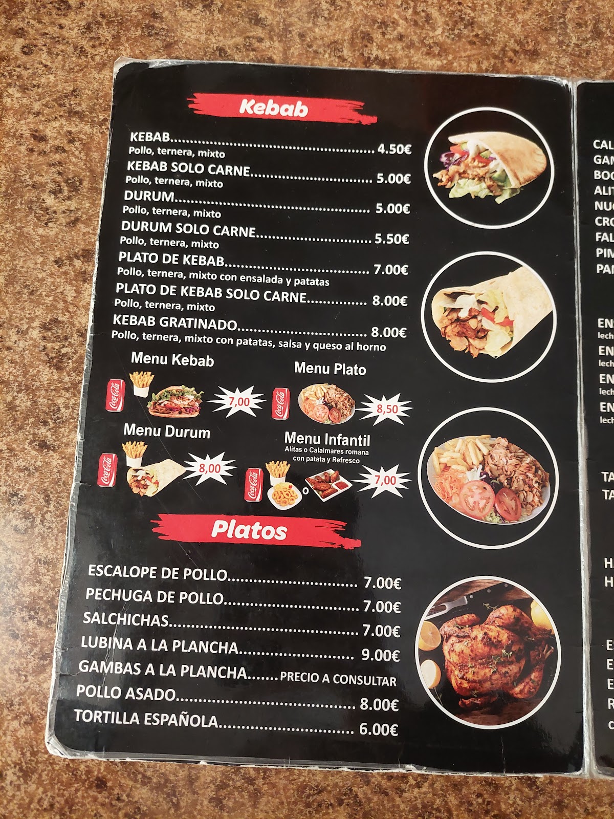 Pizzería kebab campos
