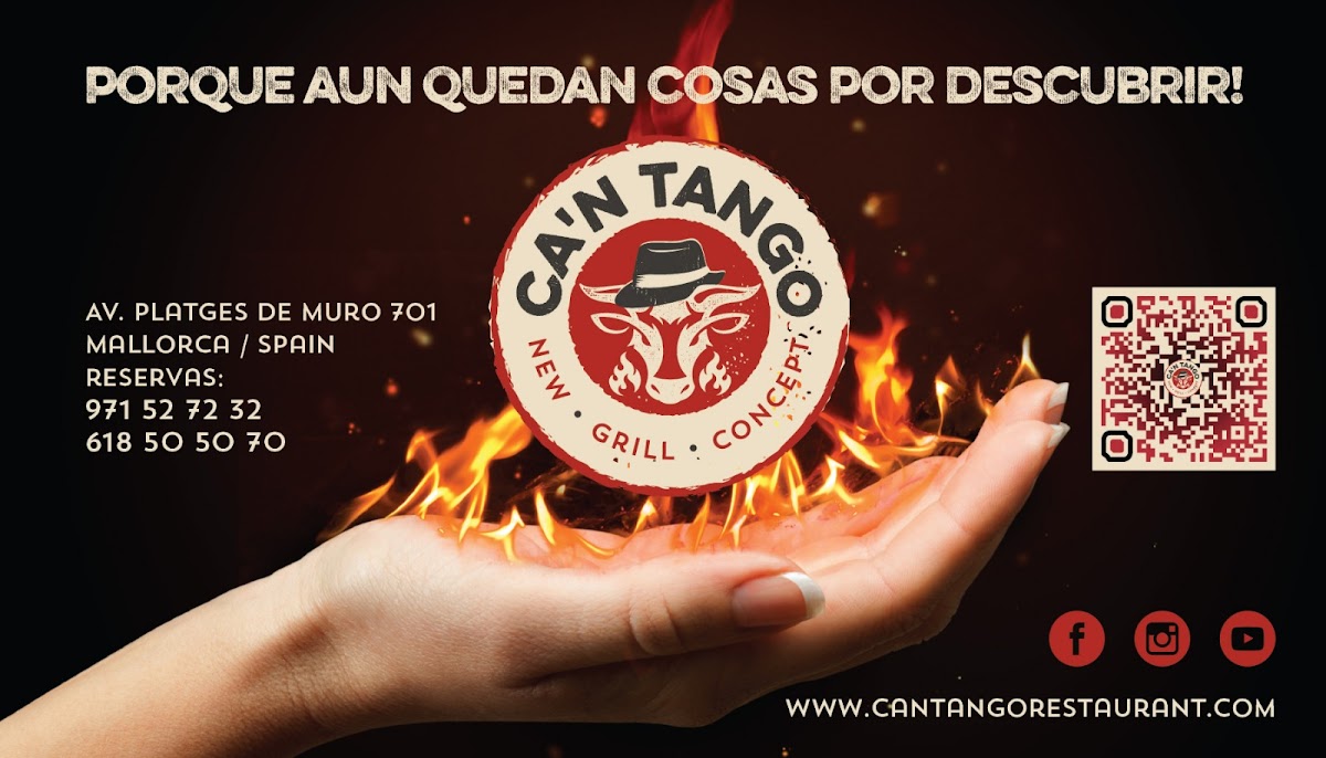 Restaurante Ca'n Tango | Parrillada argentina y cocina mediterránea en Playas de Muro