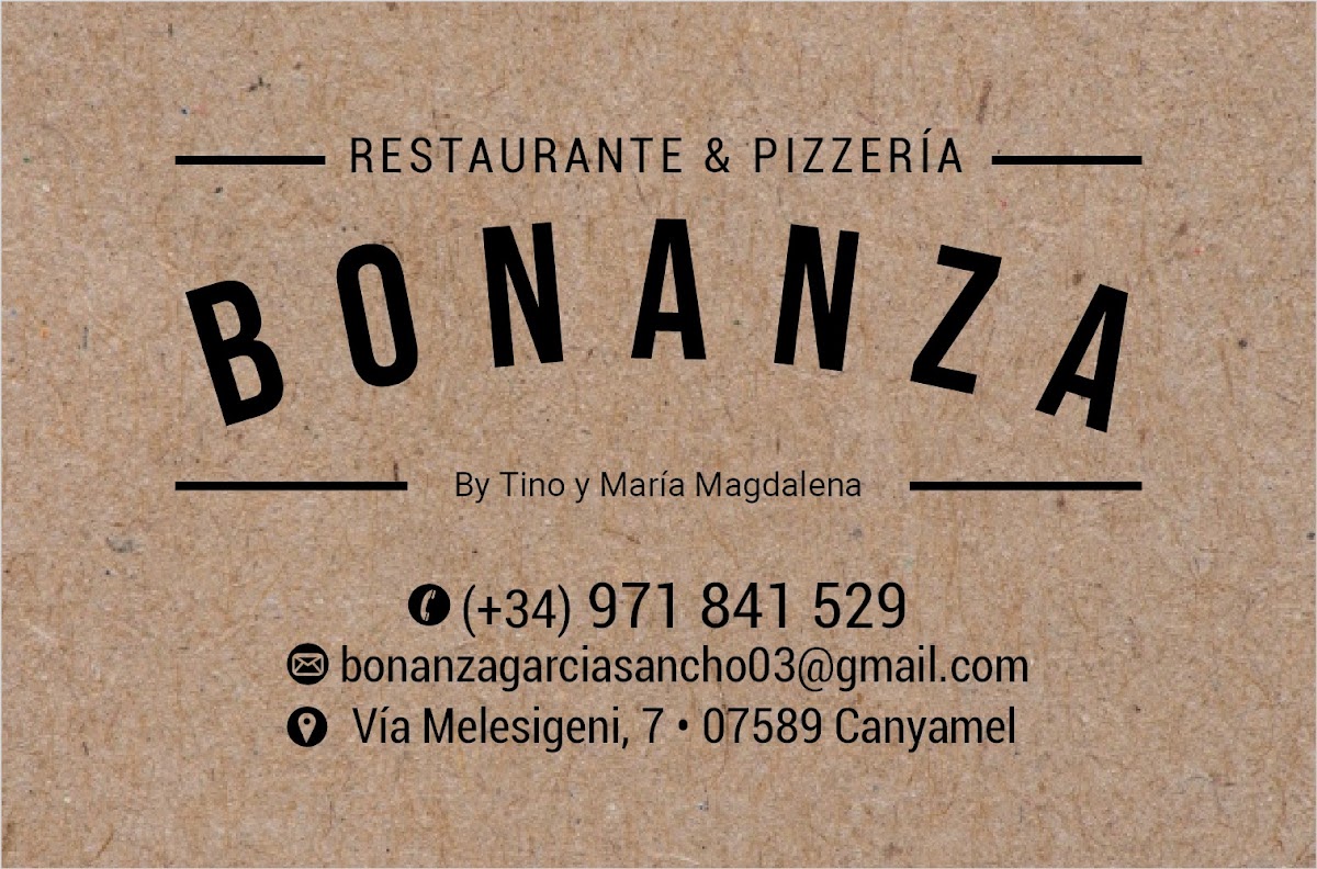 Pizzeria Bonanza