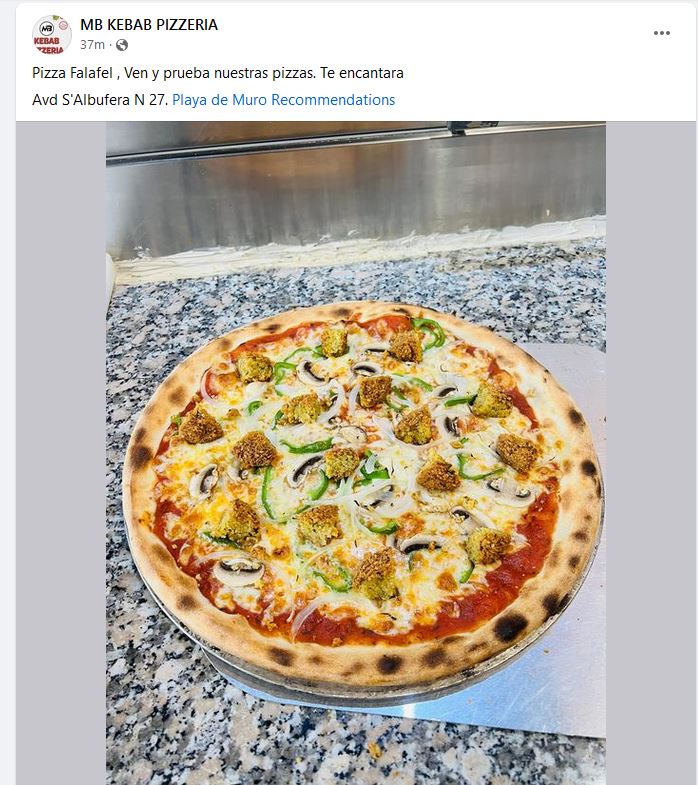 MB Kebab Pizza Halal