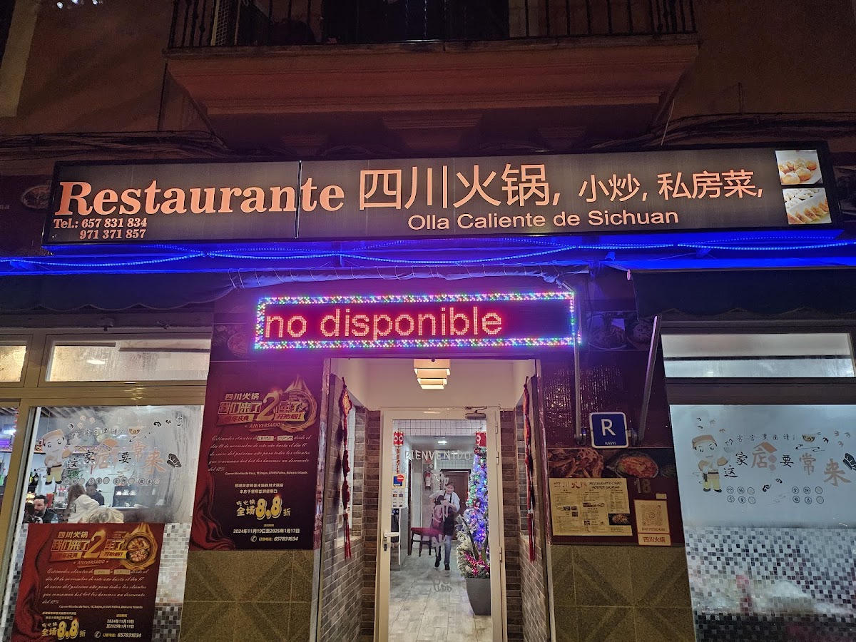 restaurante olla caliente sichuan(CARTA BUFFET)