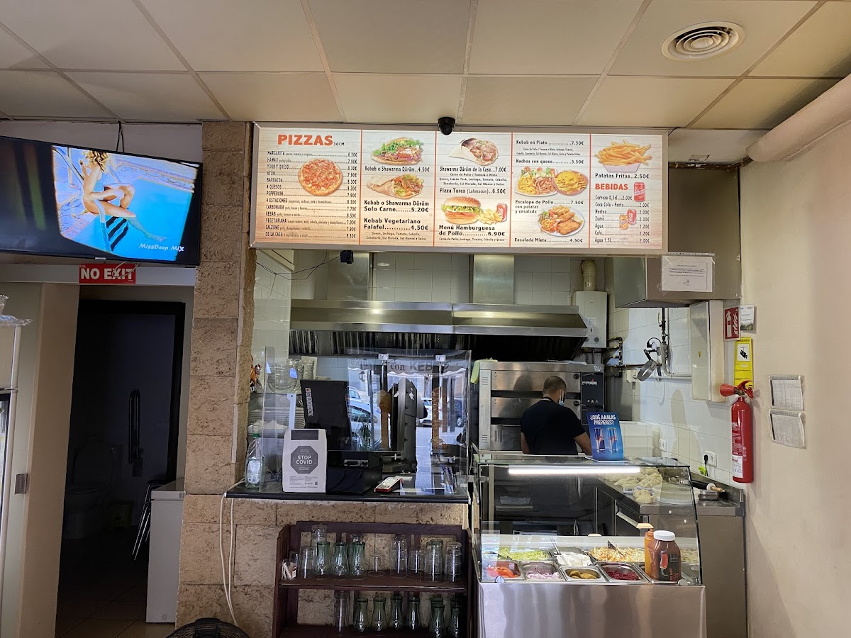 Pizza & kebab