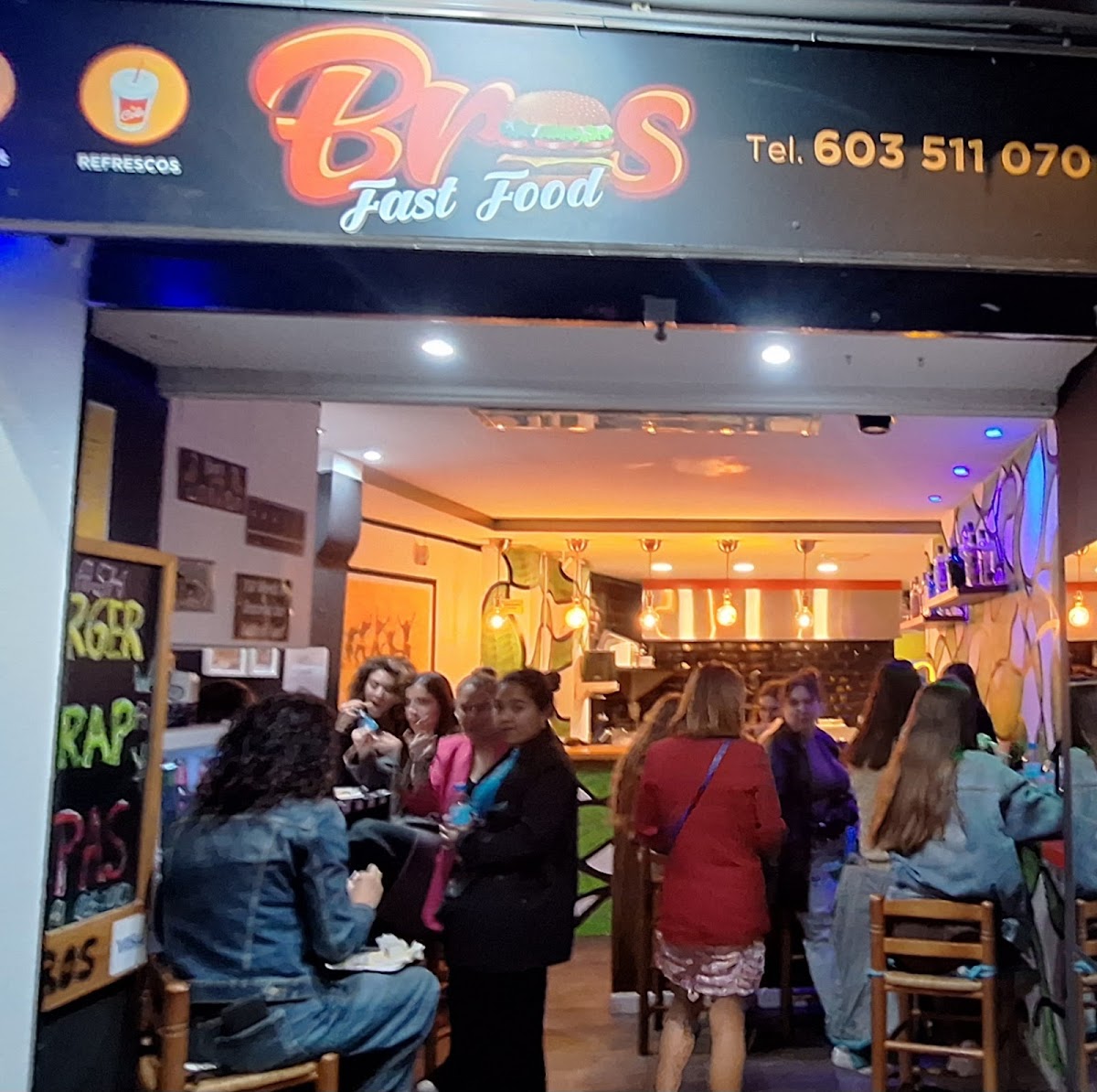 Bros fast food santa catalina