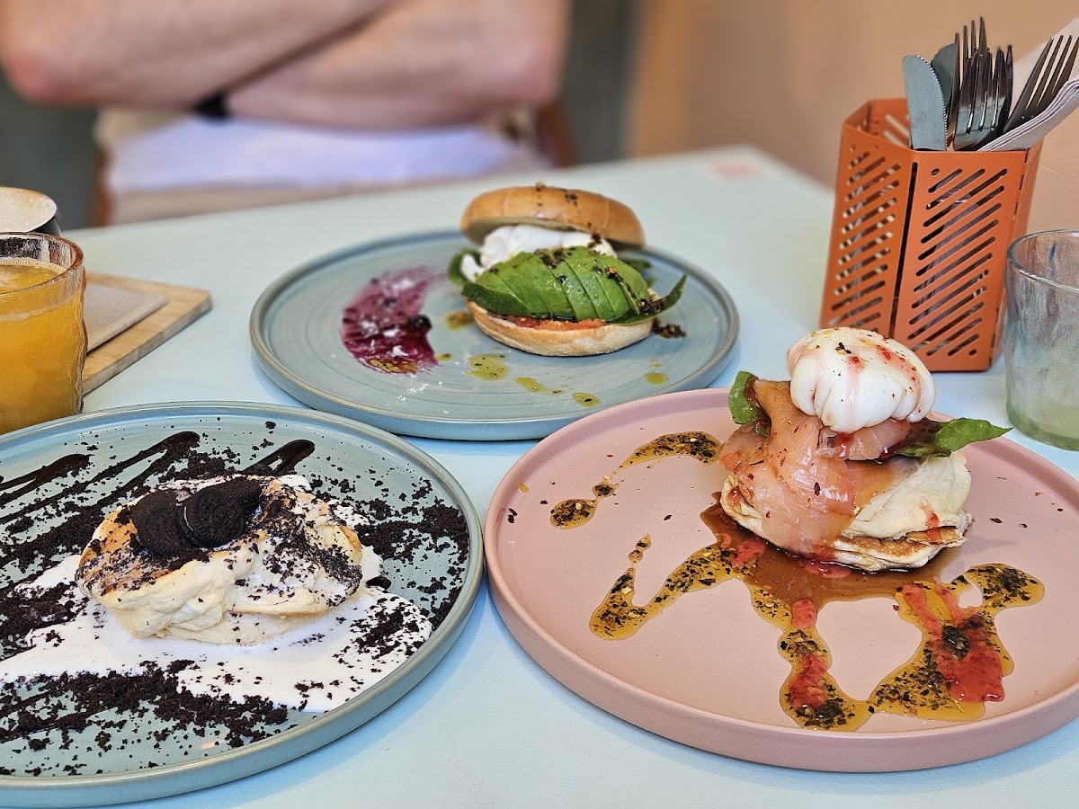 FLUFFY breakfast japanese pancakes brunch