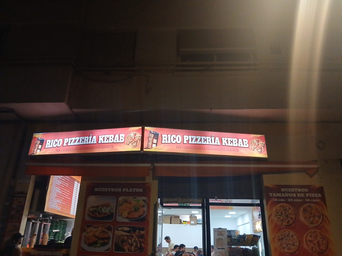 Rico pizzería kebab