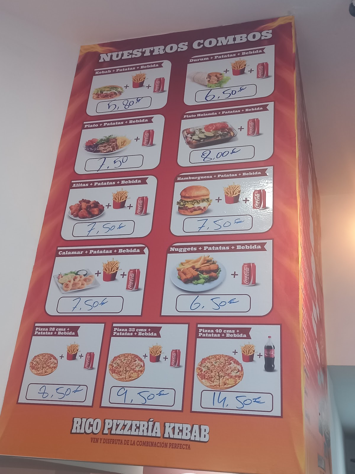 Rico pizzería kebab